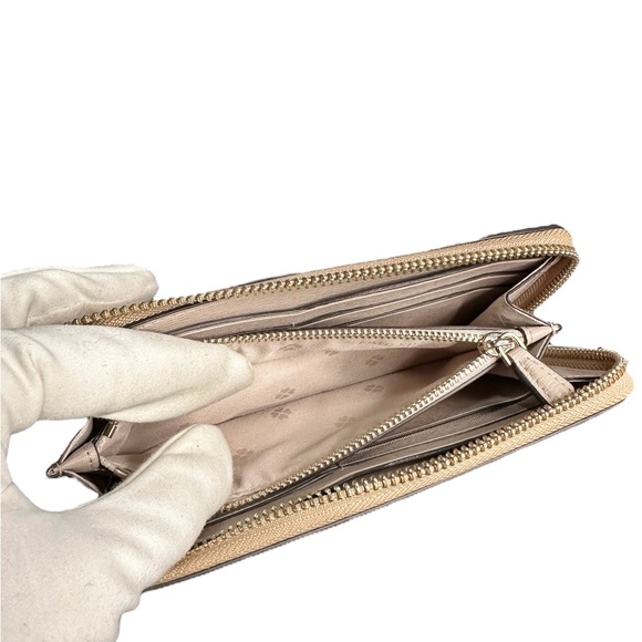 NWOT Kate Spade Gold Zippy Long Wallet - Picture 7 of 8